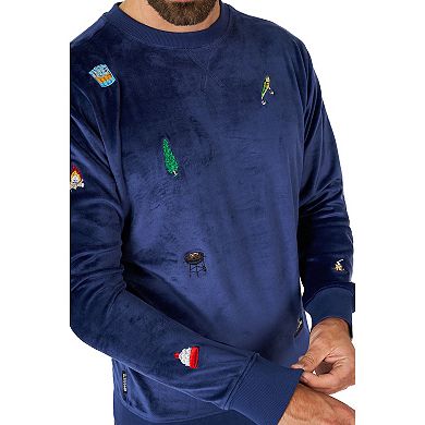 Men's Deluxe Sweater Christmas Icons