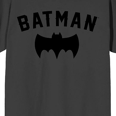 Juniors' Batman Bat High-Low Graphic Tee