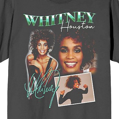 Juniors' Whitney Houston Graphic Tee