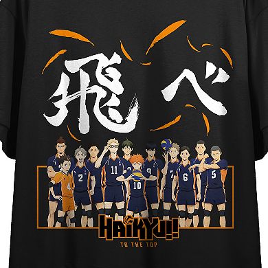 Juniors' Haikyu Season 4 Karasuno Graphic Tee