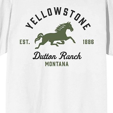 Juniors' Yellowstone Dutton Ranch Graphic Tee