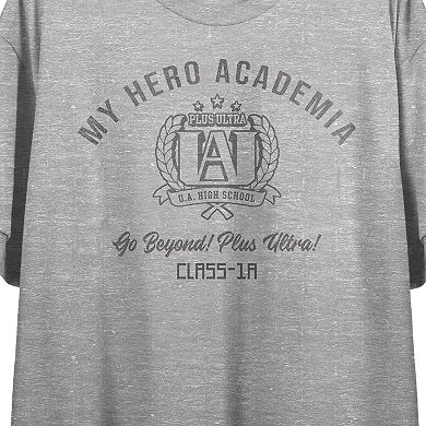 Juniors' My Hero Academia Crop Graphic Tee