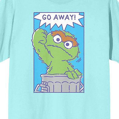 Juniors' Sesame Street Oscar Graphic Tee