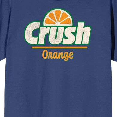 Juniors' Orange Crush Logo Graphic Tee