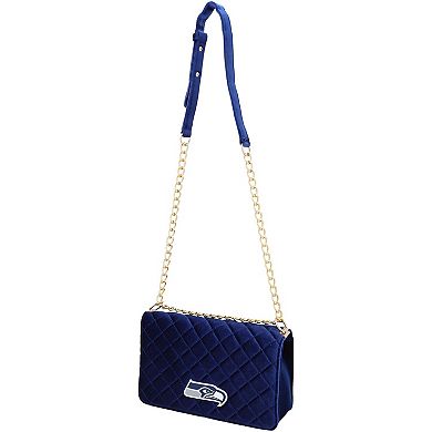 Women's Cuce Seattle Seahawks Velvet Team Color Bag