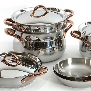 BergHOFF Ouro Gold 16-pc. 18/10 Stainless Steel Cookware Set
