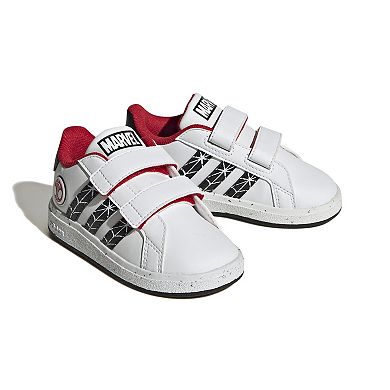 adidas Grand Court x Marvel Spider-Man Toddler Boys' Shoes