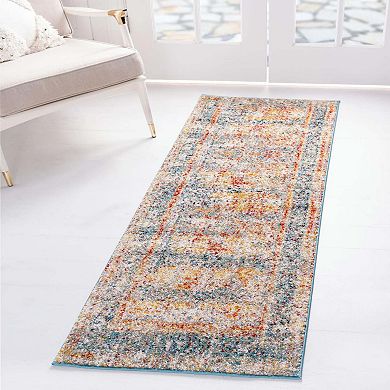 Unique Loom Gondola Rosso Rug