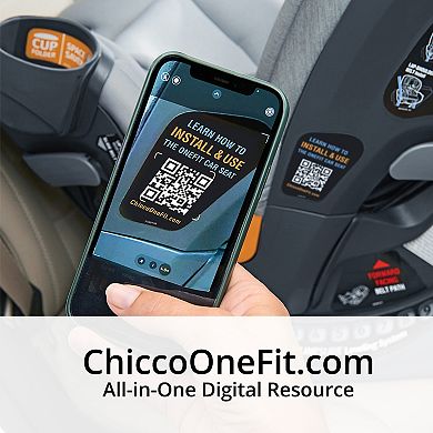 Chicco OneFit® ClearTex® All-in-One Car Seat 