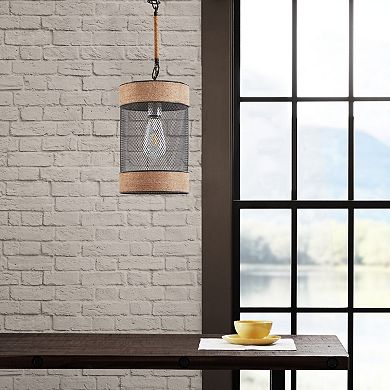 INK+IVY Orion Cylinder Pendant Ceiling Light