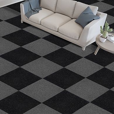 Achim Nexus 19.7x19.7 Self Adhesive Carpet Floor Tile - 12 Tiles/32.3 sq Ft.