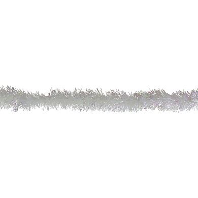 50' x 3" Iridescent Artificial Tinsel Christmas Garland - Unlit