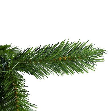 7.5' Green Sugar Pine Artificial Upside Down Christmas Tree - Unlit