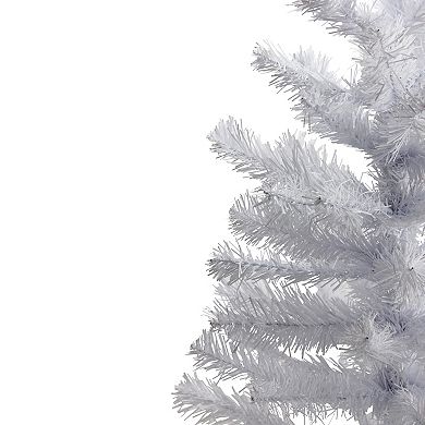 24" White Balsam Pine Mini Artificial Christmas Tree - Unlit