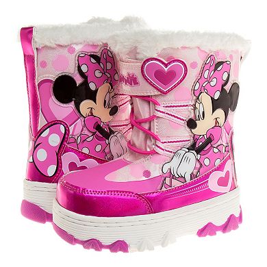 Disney's Minnie Mouse Toddler Girl Snow Boots