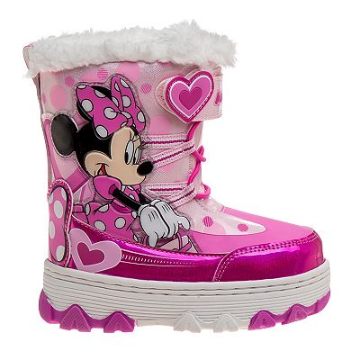 Disney's Minnie Mouse Toddler Girl Snow Boots