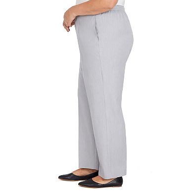 Plus Size Alfred Dunner Lady Like Chic Straight-Leg Pants