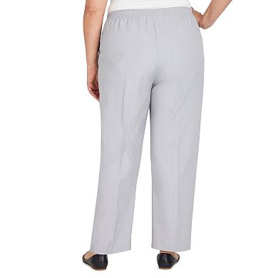 Plus Size Alfred Dunner Lady Like Chic Straight-Leg Pants