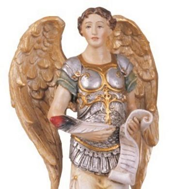 FC Design 5"H Archangel Gabriel Statue The Messenger Angel Holy Figurine Religious Decoration Home Room Decor