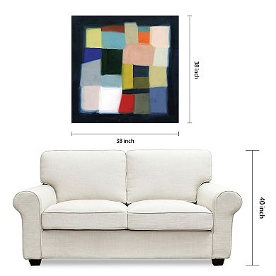 Empire Art Direct Chromatic Cube II Tempered Frameless Glass Wall Art