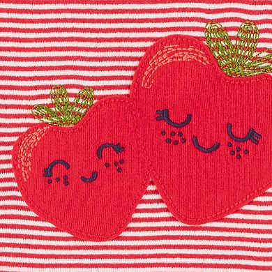 Toddler Girl Carter's Strawberry Tops & Bottoms Pajama Set