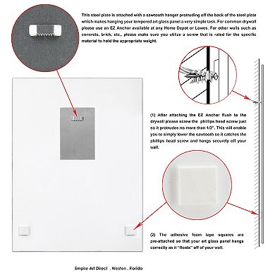 Empire Art Direct "Burberry Wheels" Frameless Free-Floating Tempered Glass Panel Graphic Wall Art