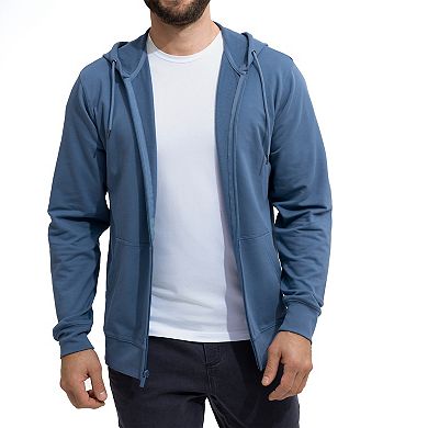 Men's Caliville Cotton Stretch Full-Zip Hoodie