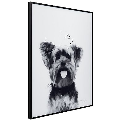 Empire Art Direct Yorkshire Terrier Framed Wall Art