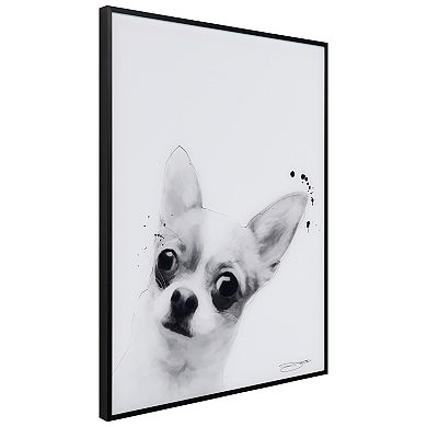 Empire Art Direct Chihuahua Framed Wall Art