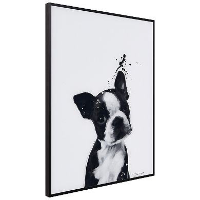 Empire Art Direct Boston Terrier Framed Wall Art