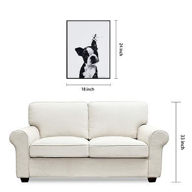 Empire Art Direct Boston Terrier Framed Wall Art