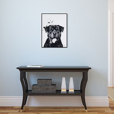 Empire Art Direct Rottweiler Framed Wall Art