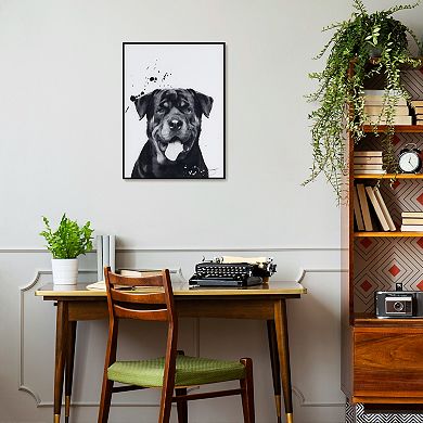 Empire Art Direct Rottweiler Framed Wall Art