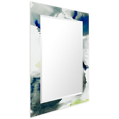 Empire Art Direct Ephemeral Rectangular Beveled Wall Mirror