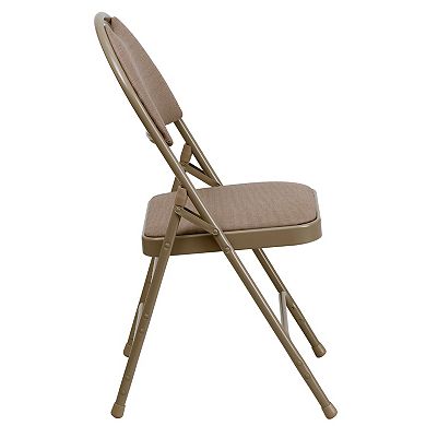 Flash Furniture Hercules Series Ultra-Premium Vinyl Folding Chair 2-piece Set