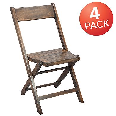 Flash Furniture Natalie Special Event Folding Chair 4-piece Set