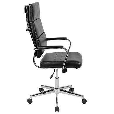 Flash Furniture Hansel LeatherSoft Contemporary Swivel Office Chair