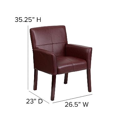 Flash Furniture Taylor LeatherSoft Reception Chair 