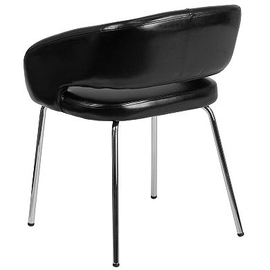 Flash Furniture Fusion Series Contemporary LeatherSoft Side Reception Chair