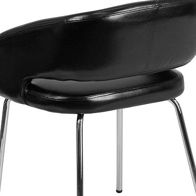 Flash Furniture Fusion Series Contemporary LeatherSoft Side Reception Chair