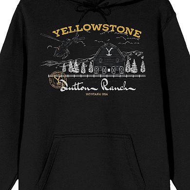 Men's Yellowstone Dutton Ranch Hoodie