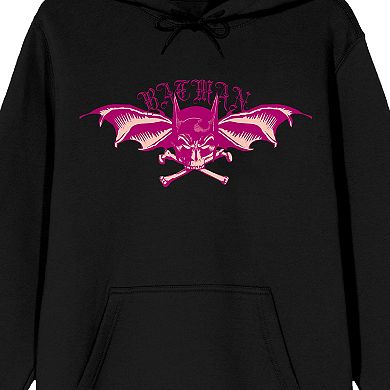 Men's Batman Bat Mask - Cross Bones Hoodie