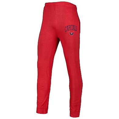 Men's Concepts Sport Red Washington Capitals Meter Pullover Hoodie & Joggers Set