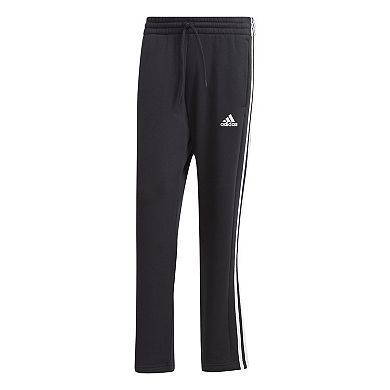 Big & Tall adidas Essentials 3-Stripes Open Hem Fleece Pants