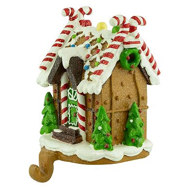5.75" Gingerbread House Christmas Stockin Holder