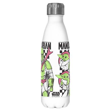 Star Wars Mando Checks 17-oz. Water Bottle