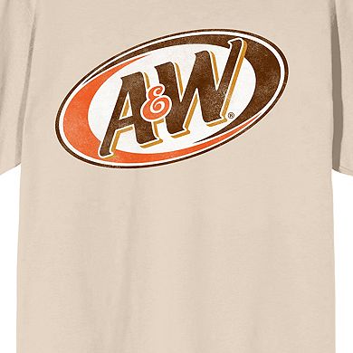 Juniors' A&W Vintage Logo Graphic Tee