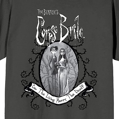 Disney's Corpse Bride Juniors' "Can The Living Mary The Dead?" Graphic Tee