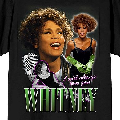 Men's Whitney Houston I Will Always Love You Tee