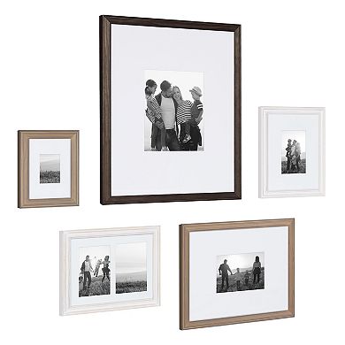 Kate and Laurel Bordeaux Gallery Wall Frame 5-piece Set